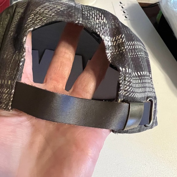 Parish Nation Flat Bill Plaid with Pocket - Picture 6 of 12